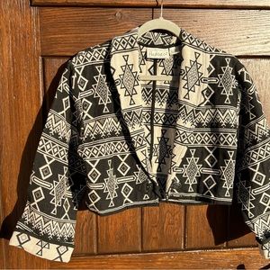 Vintage Cropped Flashback Jacket